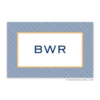 Laminated Placemat – Greek Key 1 Laminated Placemat - Greek Key