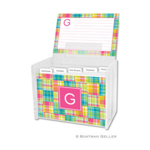 Recipe Box - Madras Patch Bright