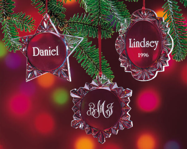 Crystal Snowflake Ornament 1 Crystal Snowflake Ornament