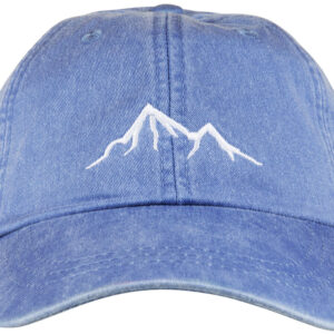 Mountain Peak Hat on Periwinkle