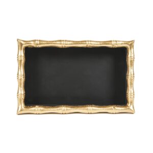 Bamboo Rectangle Tray (black)